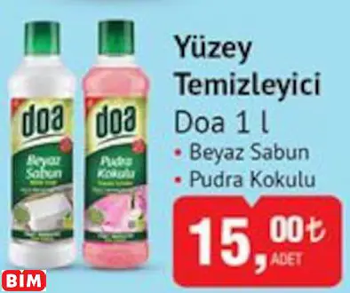 DOA  YÜZEY TEMİZLEYİCİ
